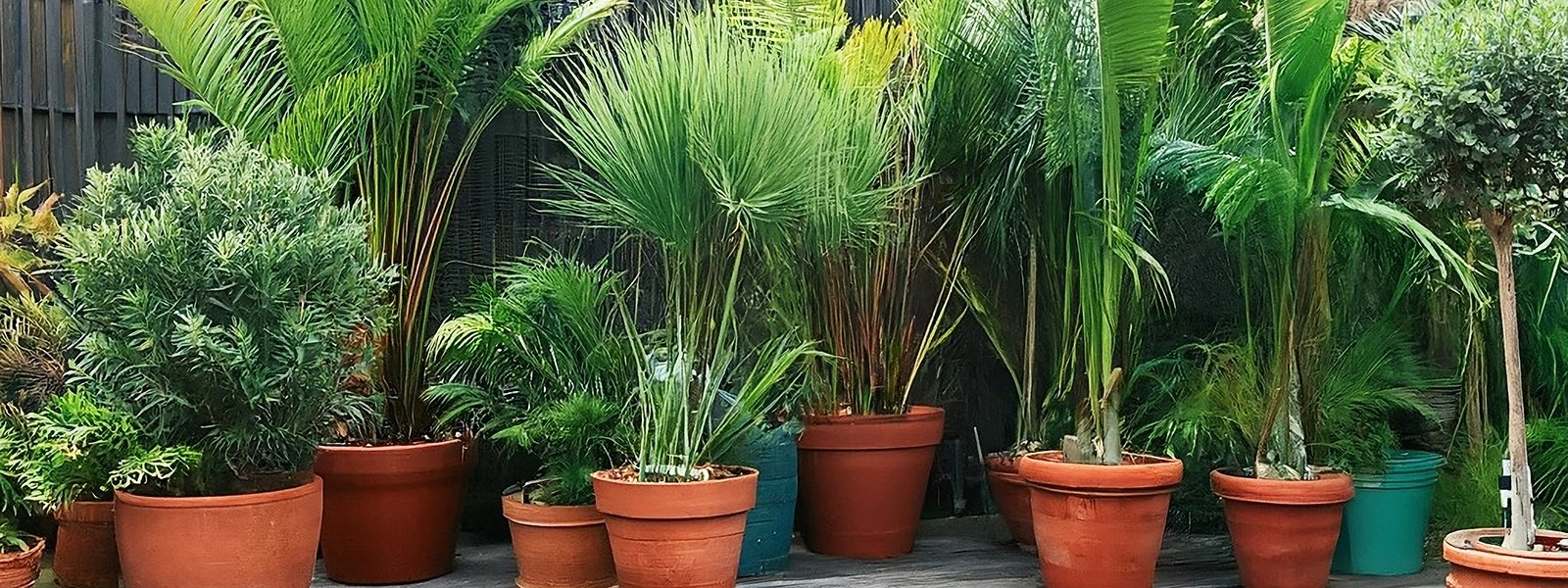 Hvilke store planter kan jeg have p min terrasse om sommeren?