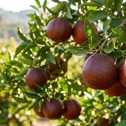 Chokoladeappelsin (Citrus sinensis choccolate), 50-100 cm, opstammet