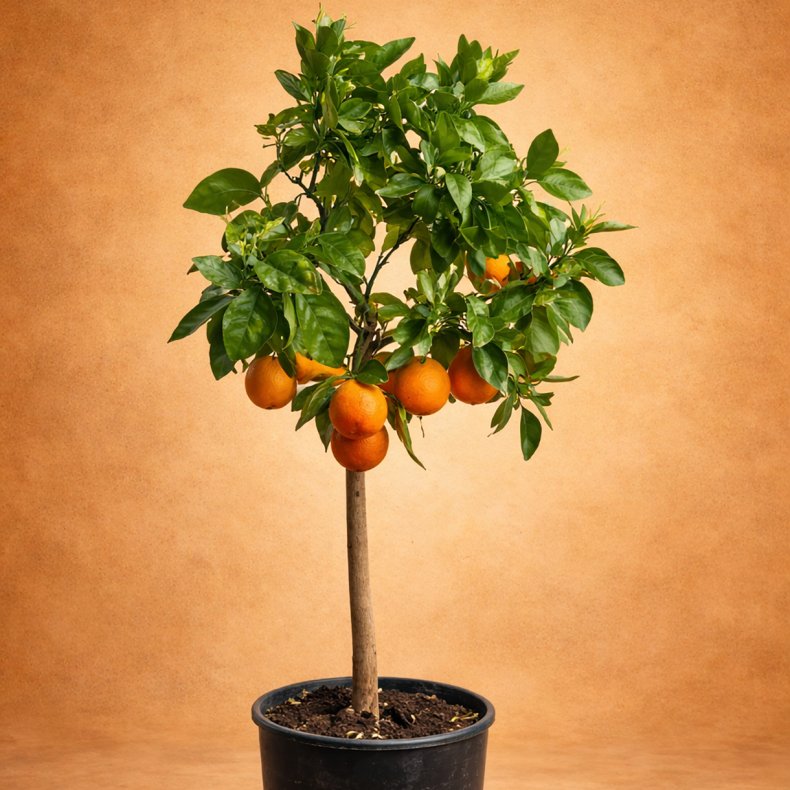 Blodappelsin, moro (Citrus sinensis), 100-120 cm, opstammet
