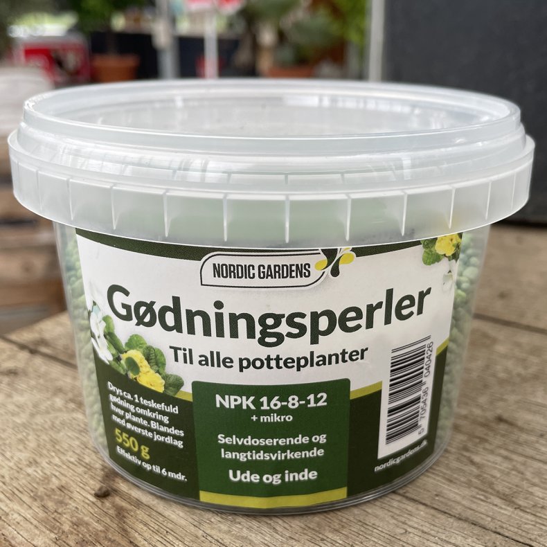 Nordic Gardens osmocote Gdningsperler, 550 g